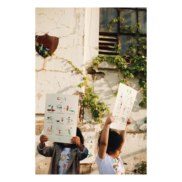 Garçon Milano Affiche Girls Can… EN