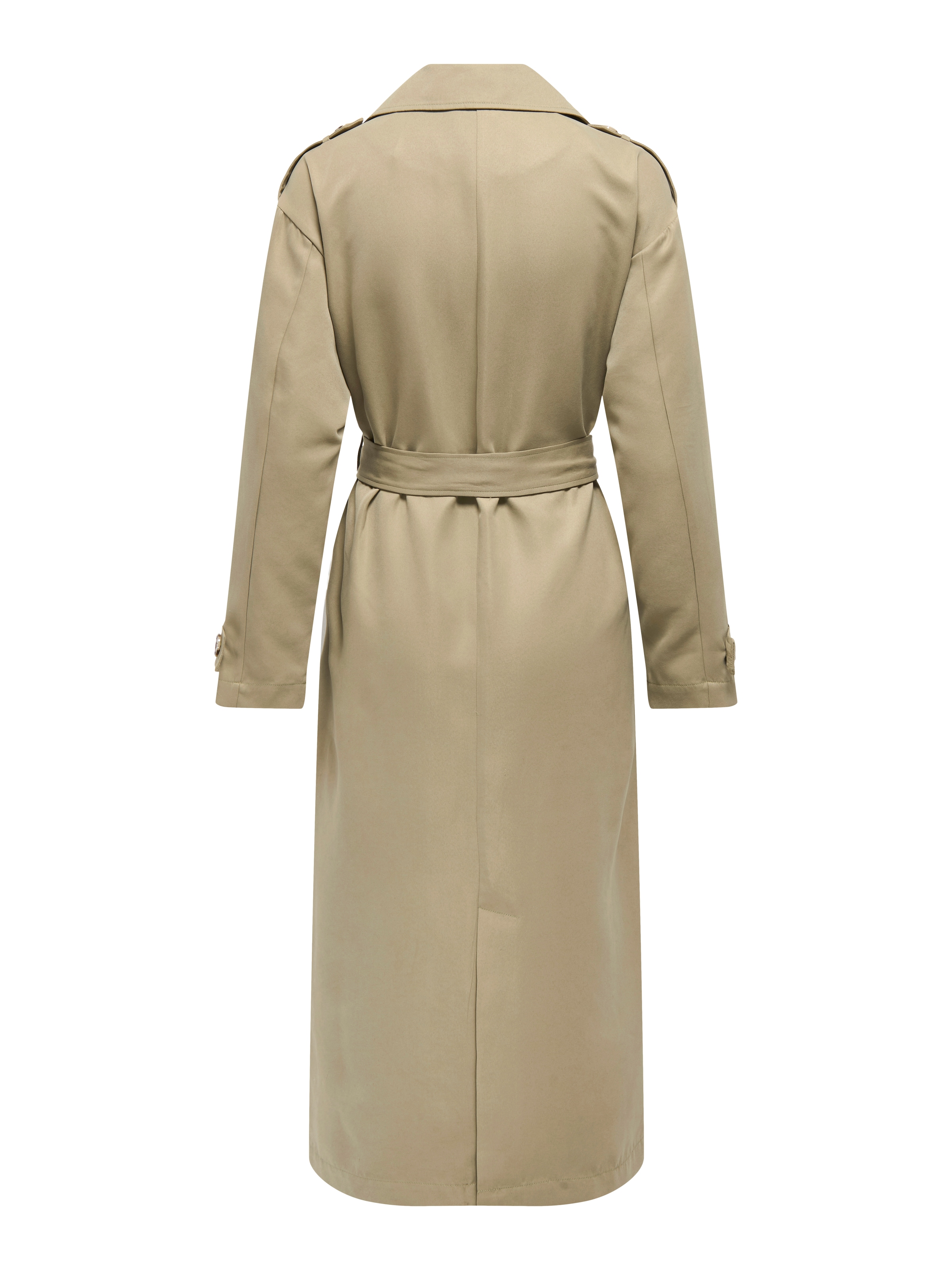ONLY Trenchcoat »ONLLINE X-LONG TRENCHCOAT OTW NOOS«, mit Bindegürtel an der Taille - 2 Seitentaschen
