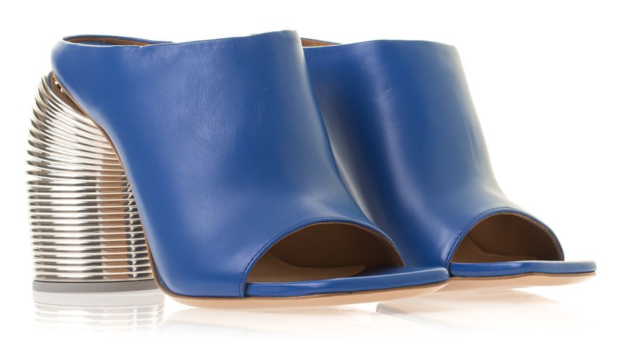 Off-White Silver Spring Mule