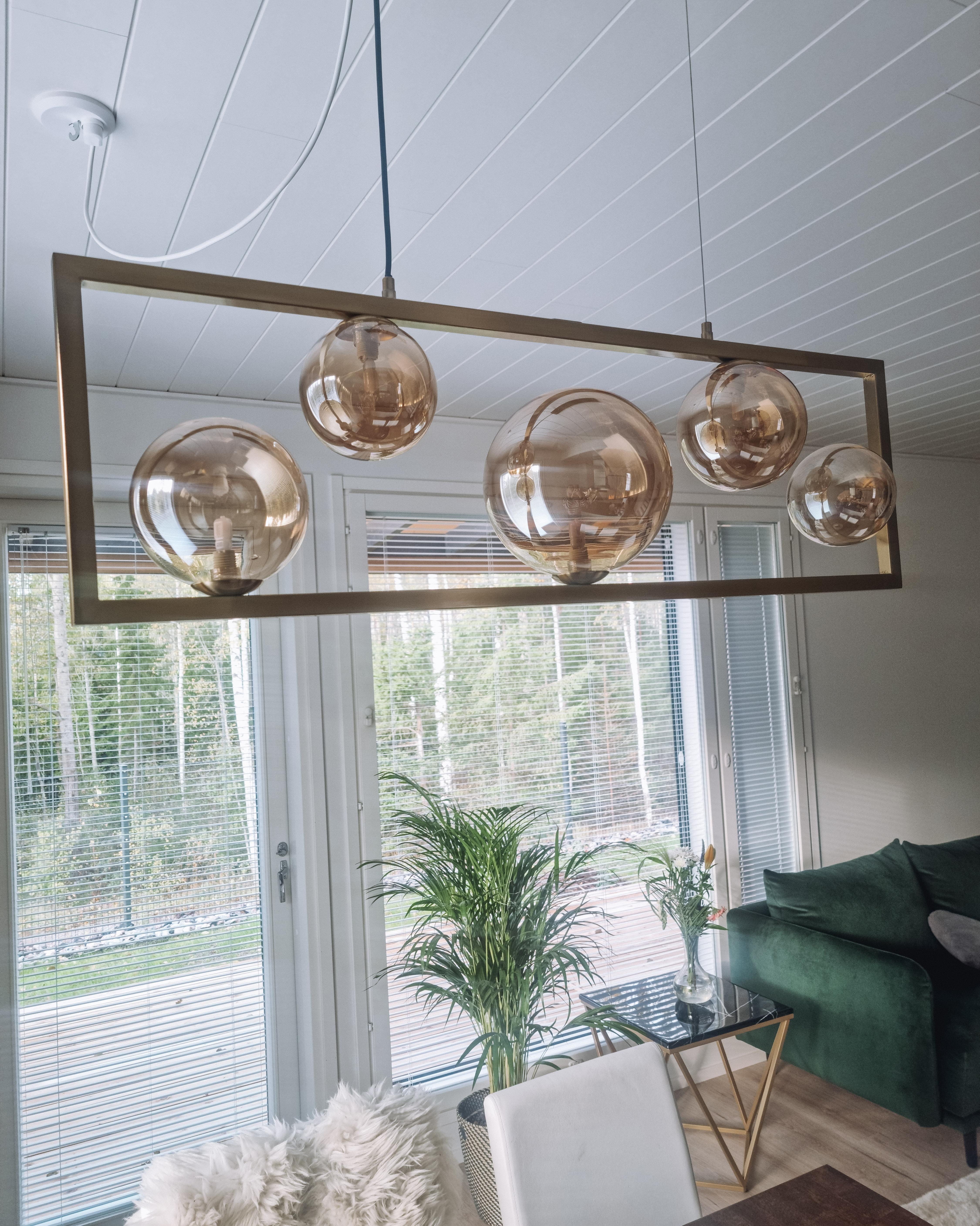Hanglamp GEEHI Metaal Messing