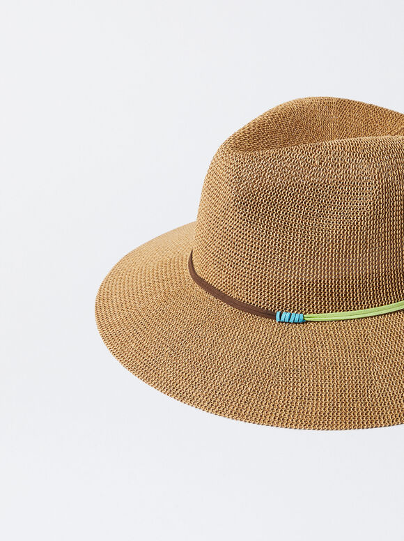 Gorro de tricô - Marrom