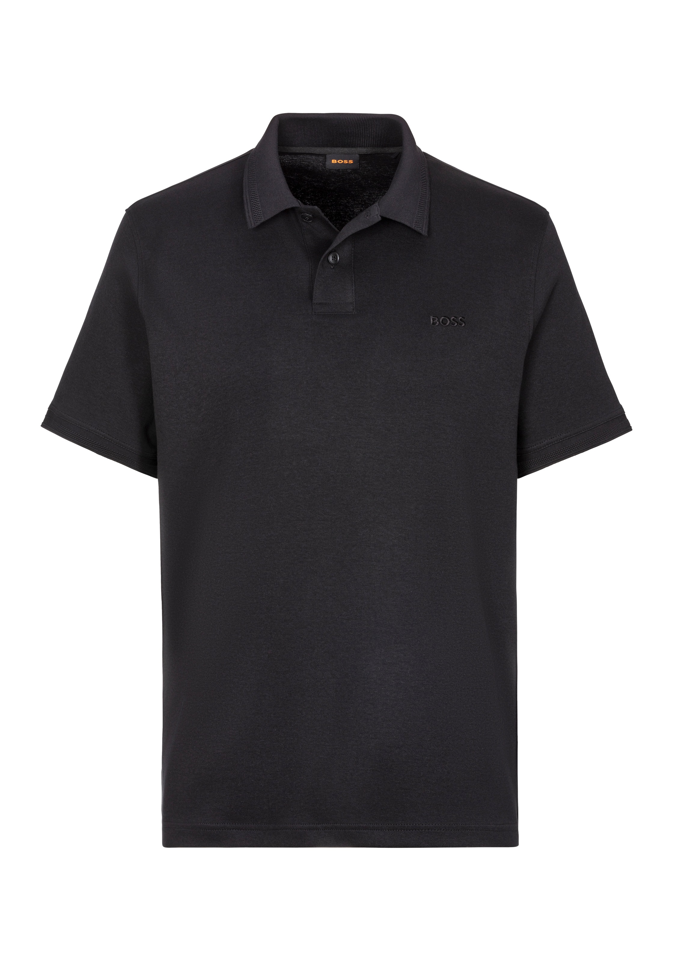BOSS ORANGE Poloshirt »Pe Interlock«, aus Baumwoll-Piqué mit Logo-Print Regular
