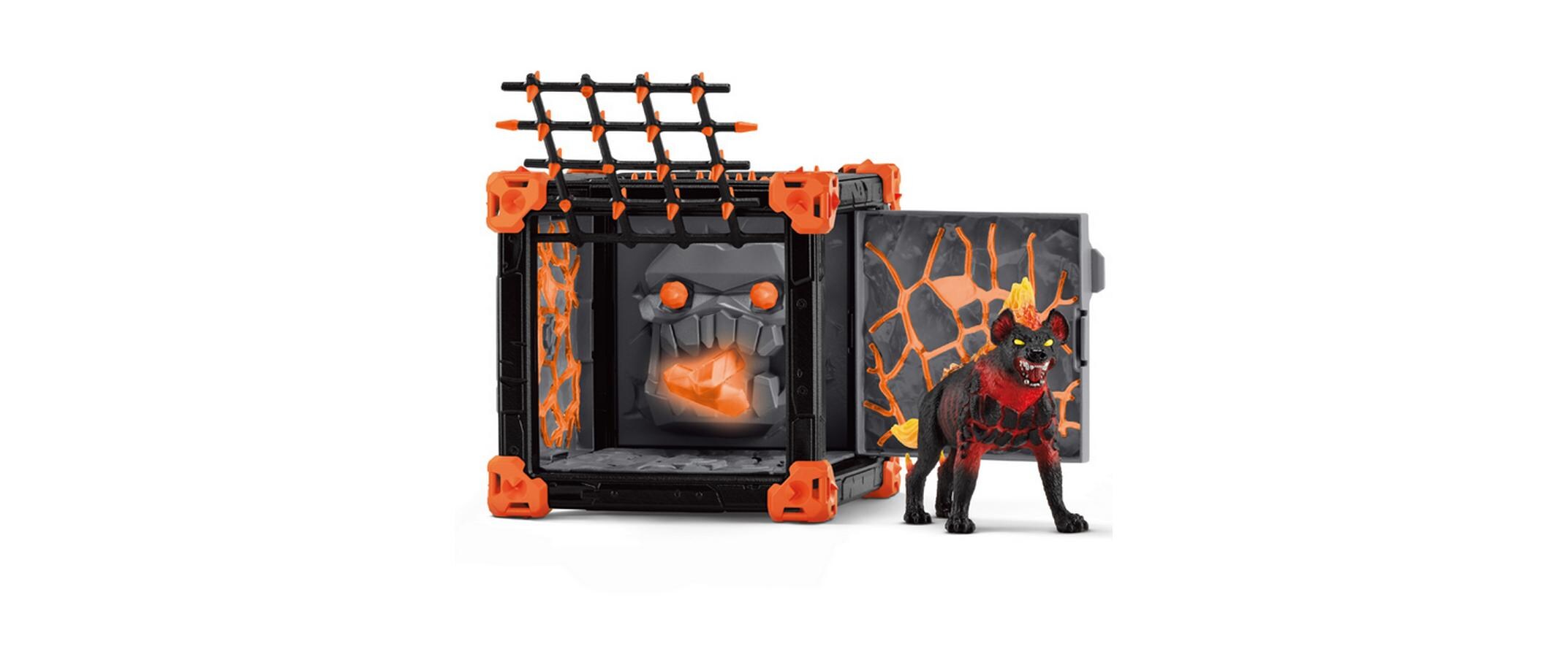 Spielfigurenset BattleCave LavahyäneDetailreiches Spielset für spannende Abenteuer