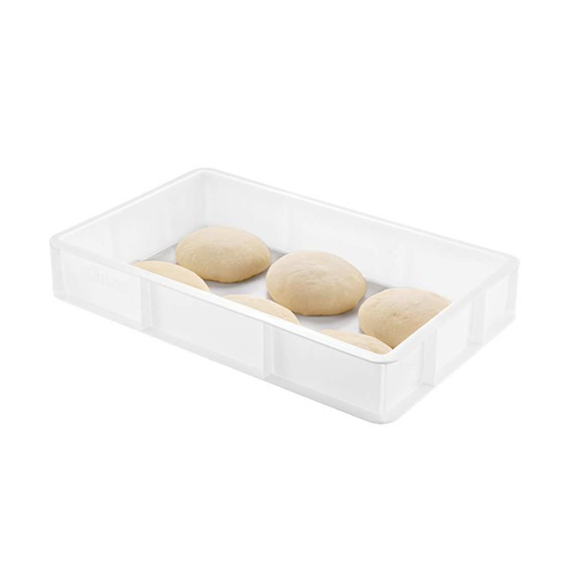 Bac à pâtons GN 1/1 blanc 12L (530x325x90mm) - Gilac