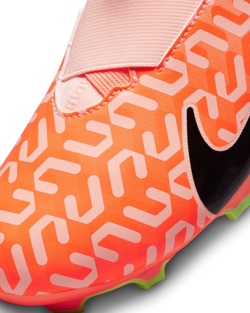 Chaussures de football Nike Mercurial Superfly 9 Academy FG/MG Orange pour enfant