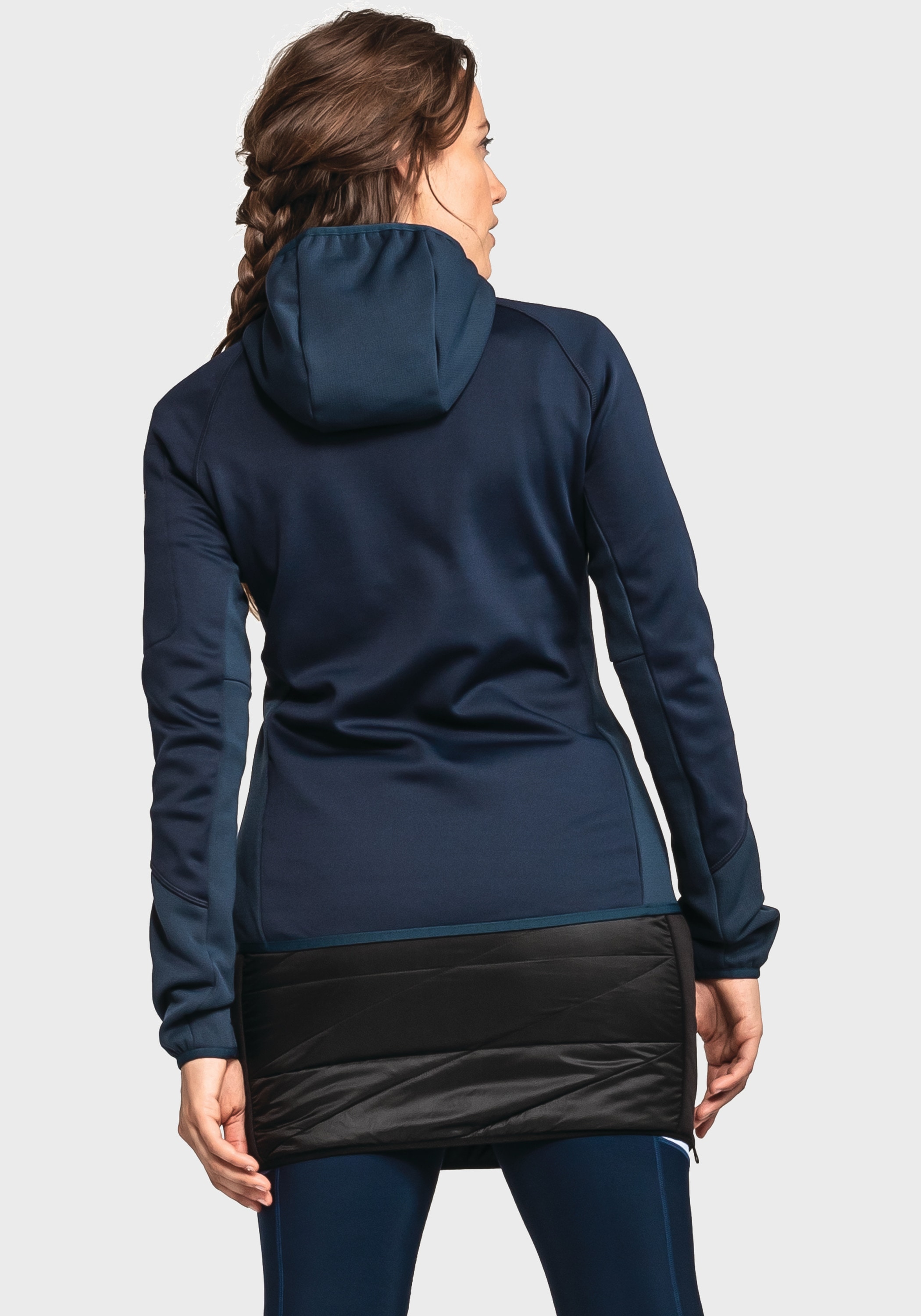 Schöffel Fleecejacke »Fleece Hoody Lodron L« mit Kapuze