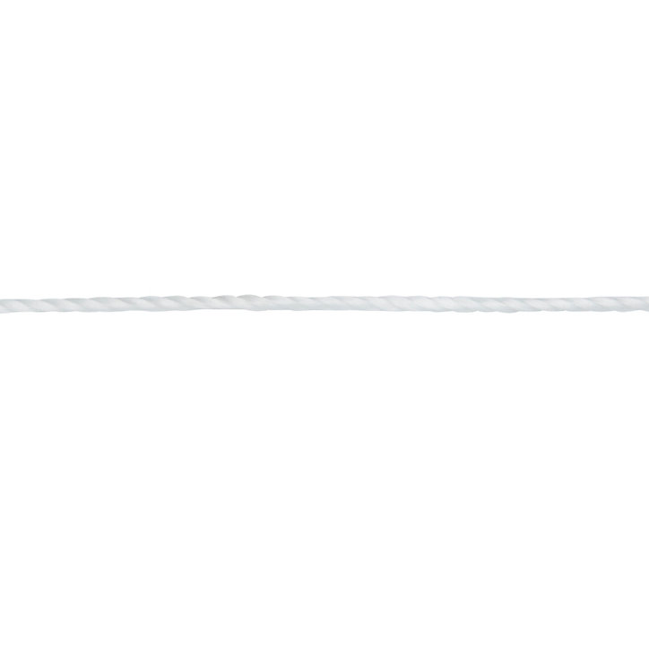 Corde tressée en nylon blanc Diall ø1.5 mm, 50 m