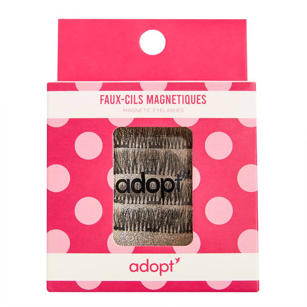 Faux-cils aimantés Faux-cils aimantés en fibres synthétiques