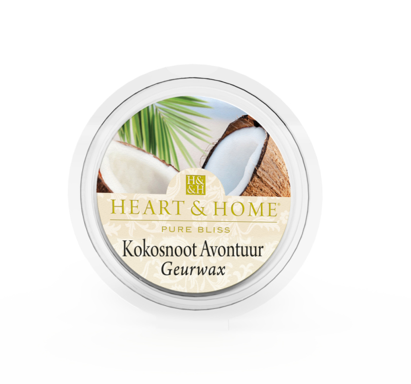 Heart & Home Geurwax - Kokosnoot Avontuur 1st