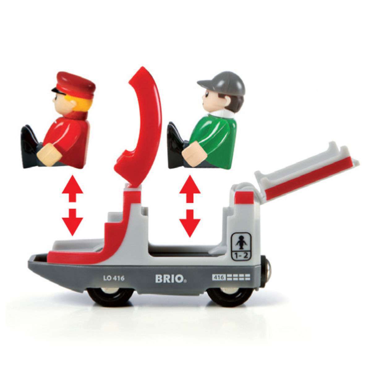 BRIO Spiel Roter Reisezug
