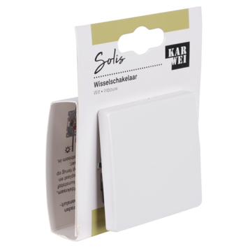 KARWEI Solis wisselschakelaar wit