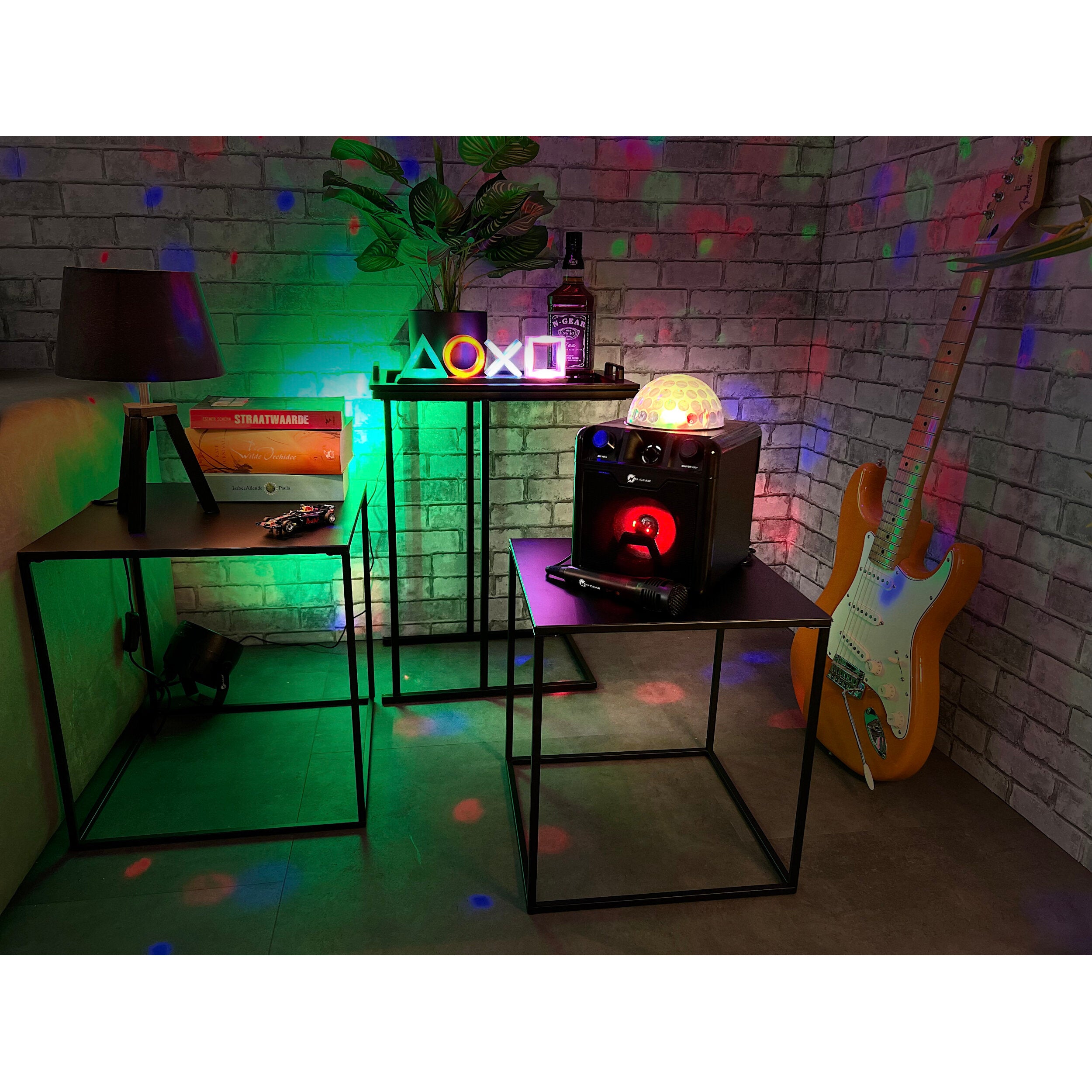 N-Gear Disco Block 410 mobiele Disco/Karaoke speaker
