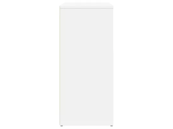 Buffet blanc 60x31x70 cm bois d'ingénierie