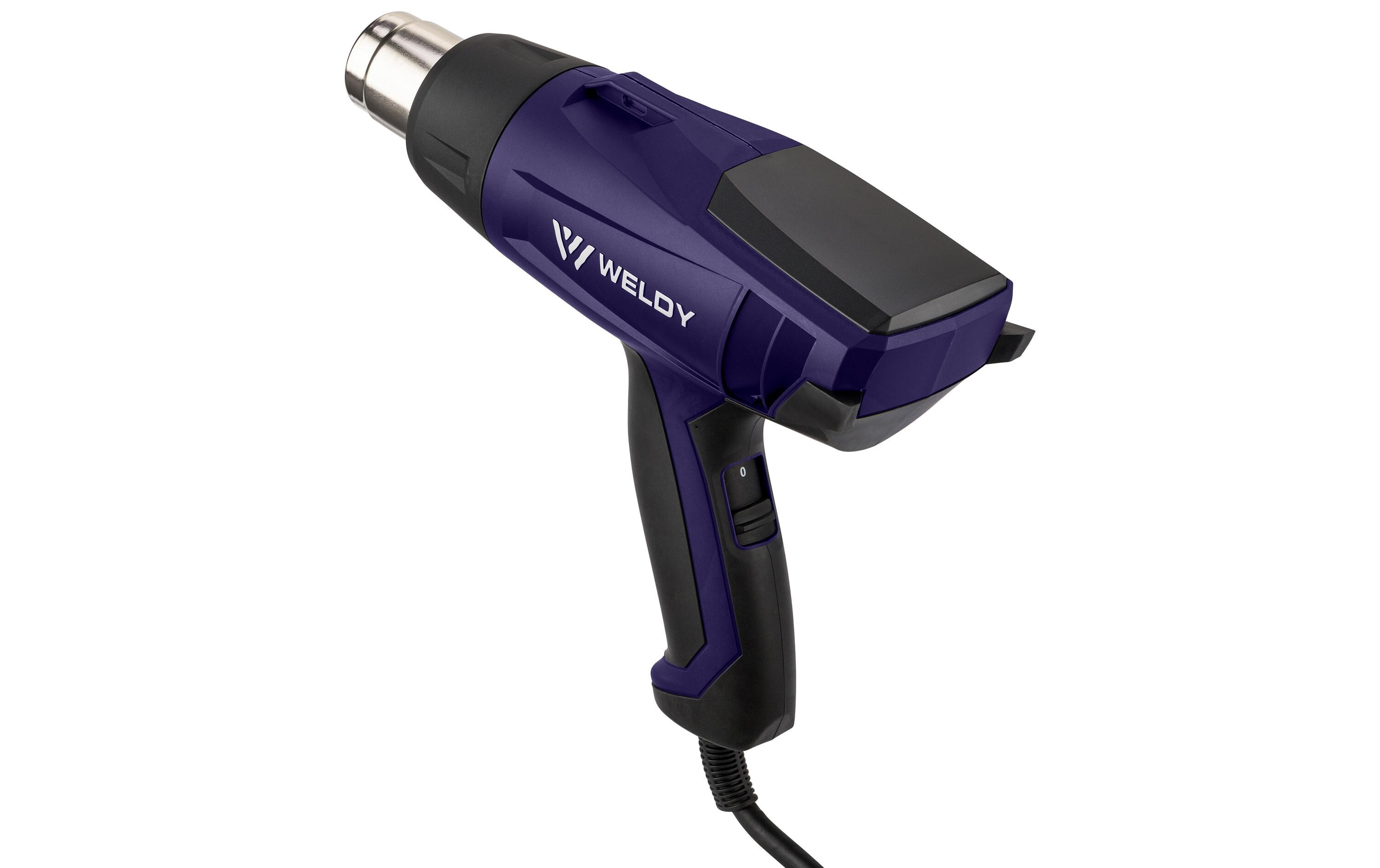 Heissluftgebläse HG 330-B Universal SetKompaktes Heissluftgebläse von Weldy