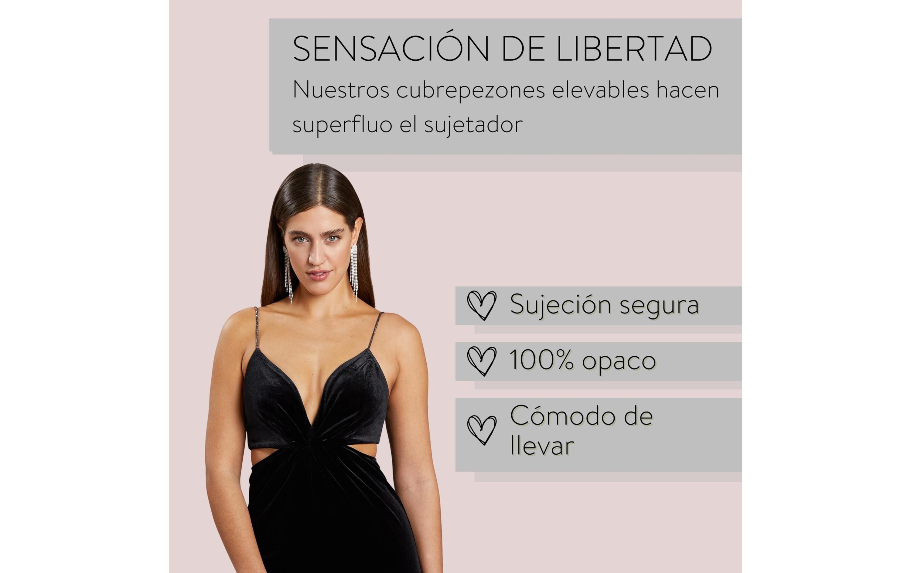 Silikon Lift up Nippel Pads nude 2 StückUnsichtbarer Halt für jedes Outfit