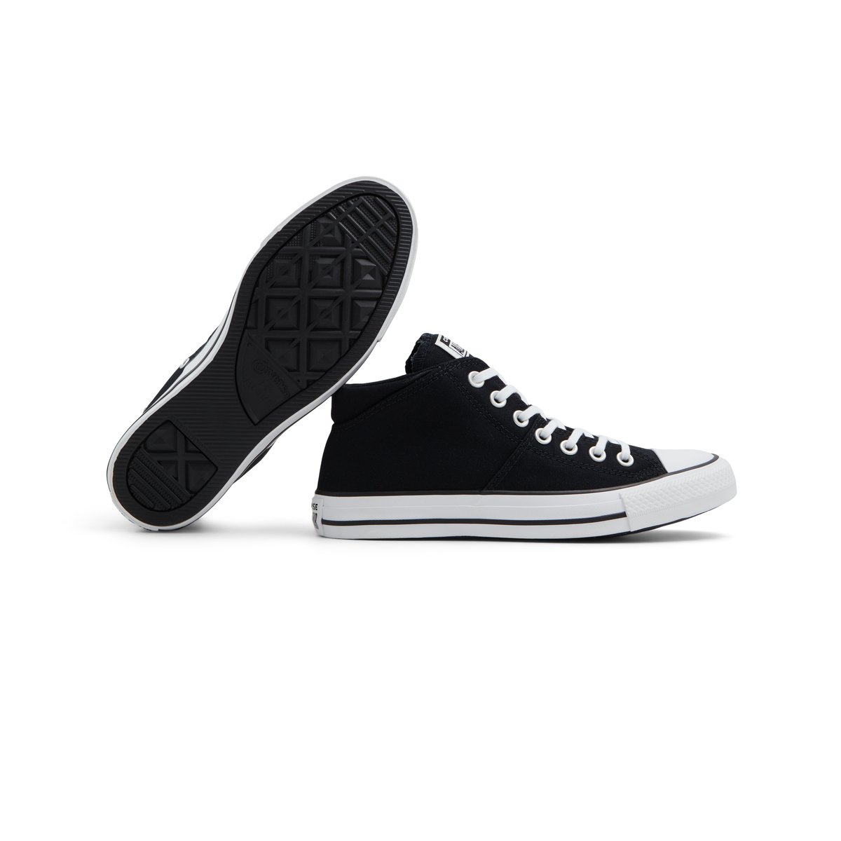 CONVERSE-Ct_madisonhi-Basket de skate - Talon Plat - Noir/Blanc