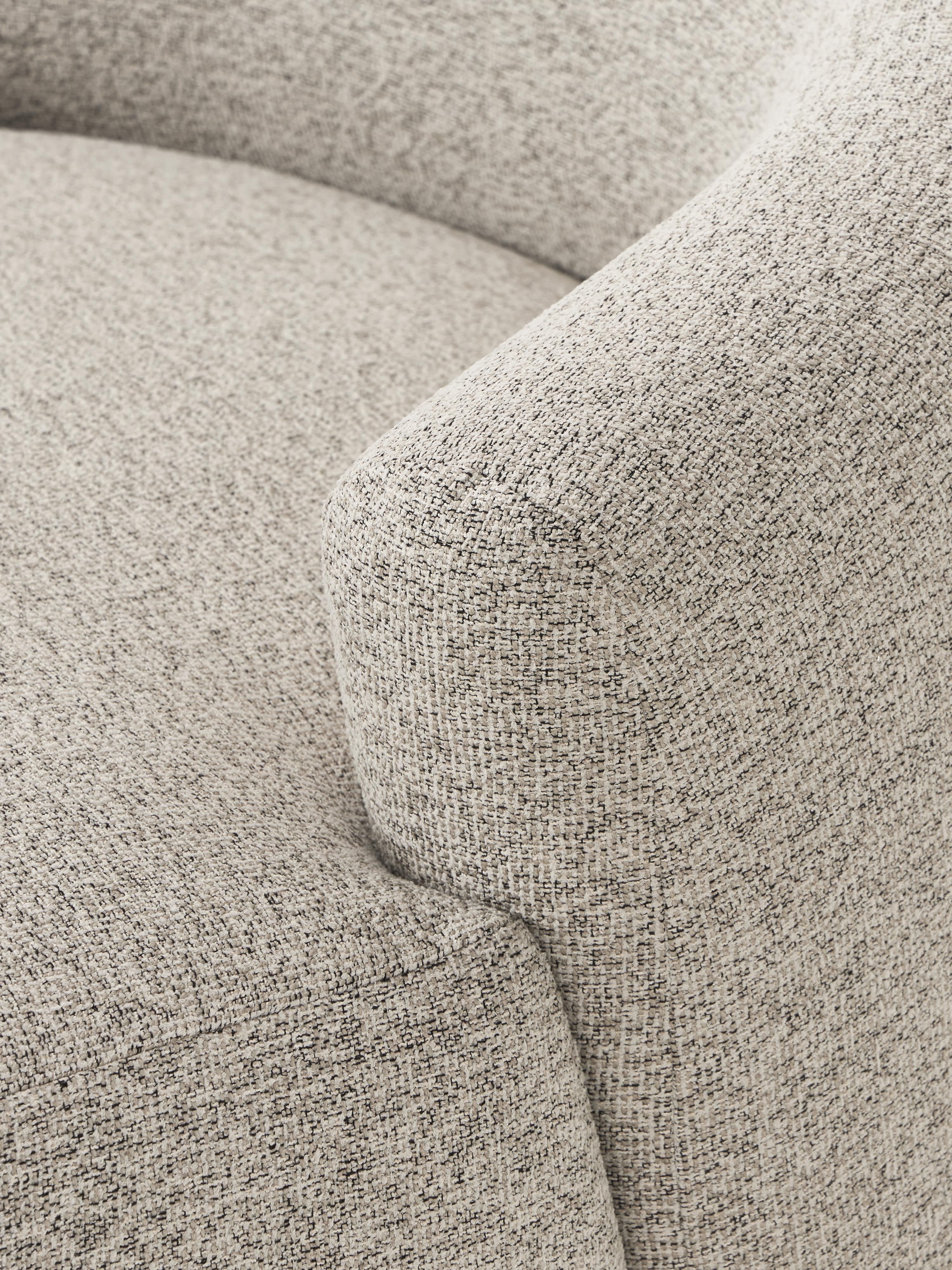 XL bouclé loungefauteuil Sofia