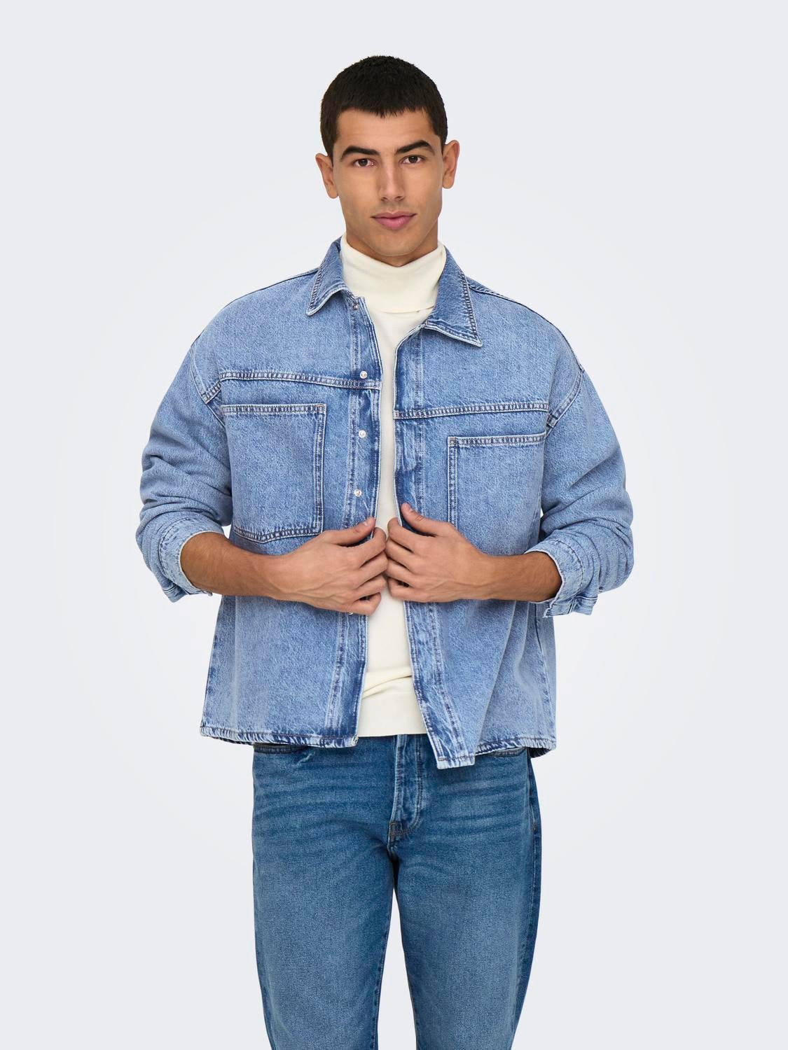 ONSEMIL Jeansjacke Medium Blue Denim