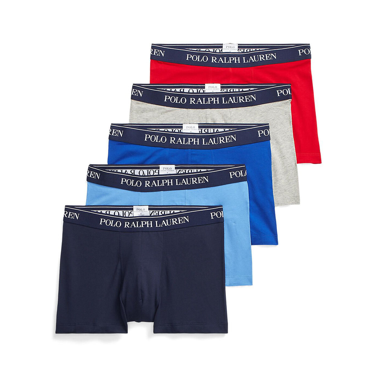 POLO RALPH LAUREN<br>Conjunto de 5 cuecas boxer
