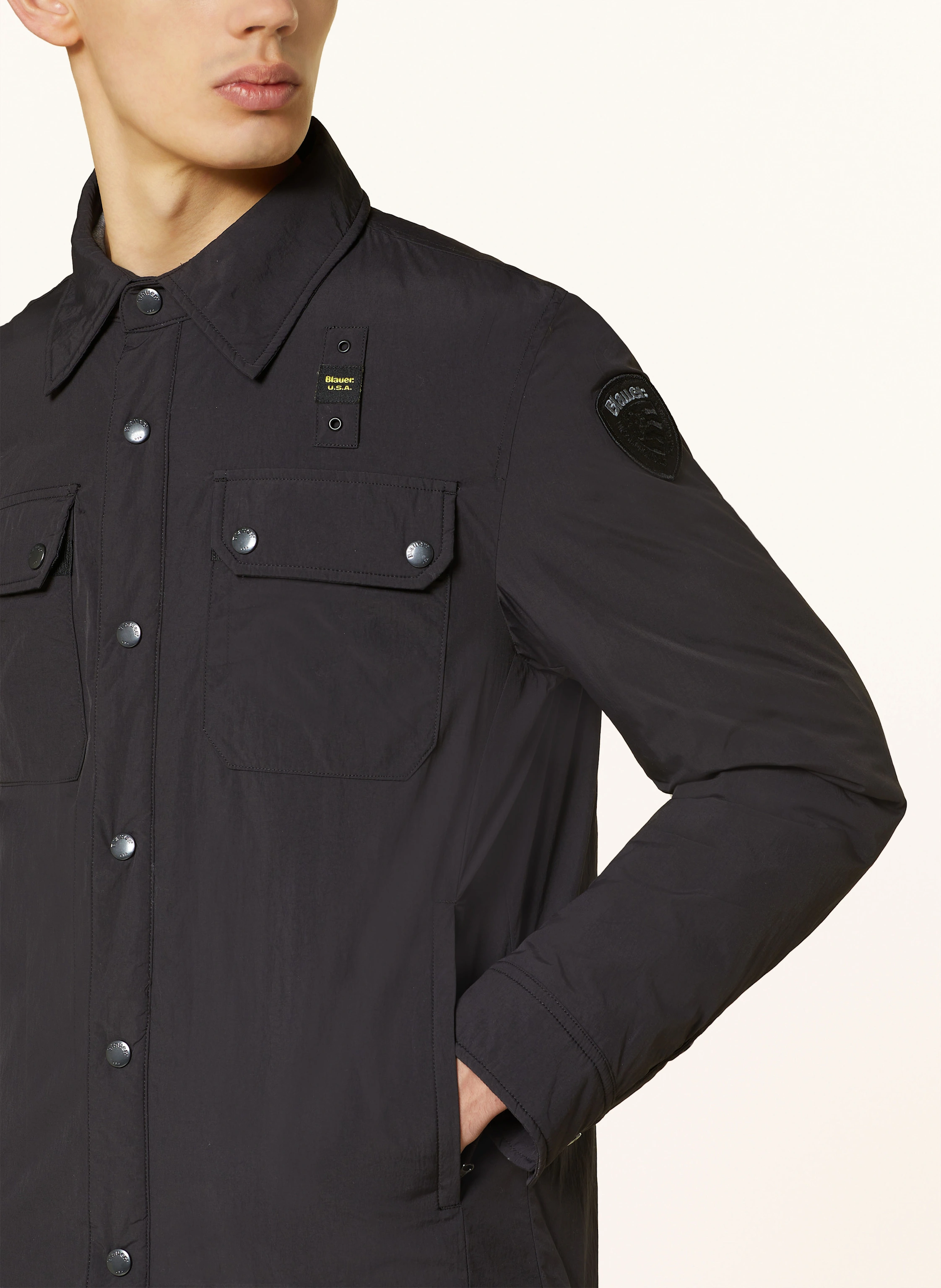 Blauer Overjacket EVANS