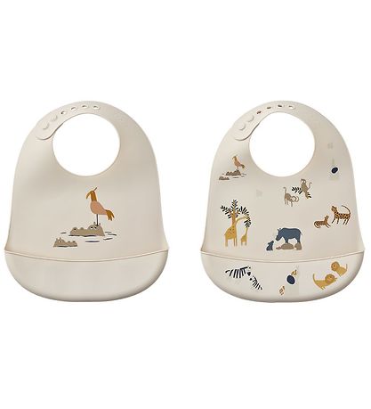 Liewood Lätzchen - Tilda - 2er-Pack - Alle zusammen Sandy