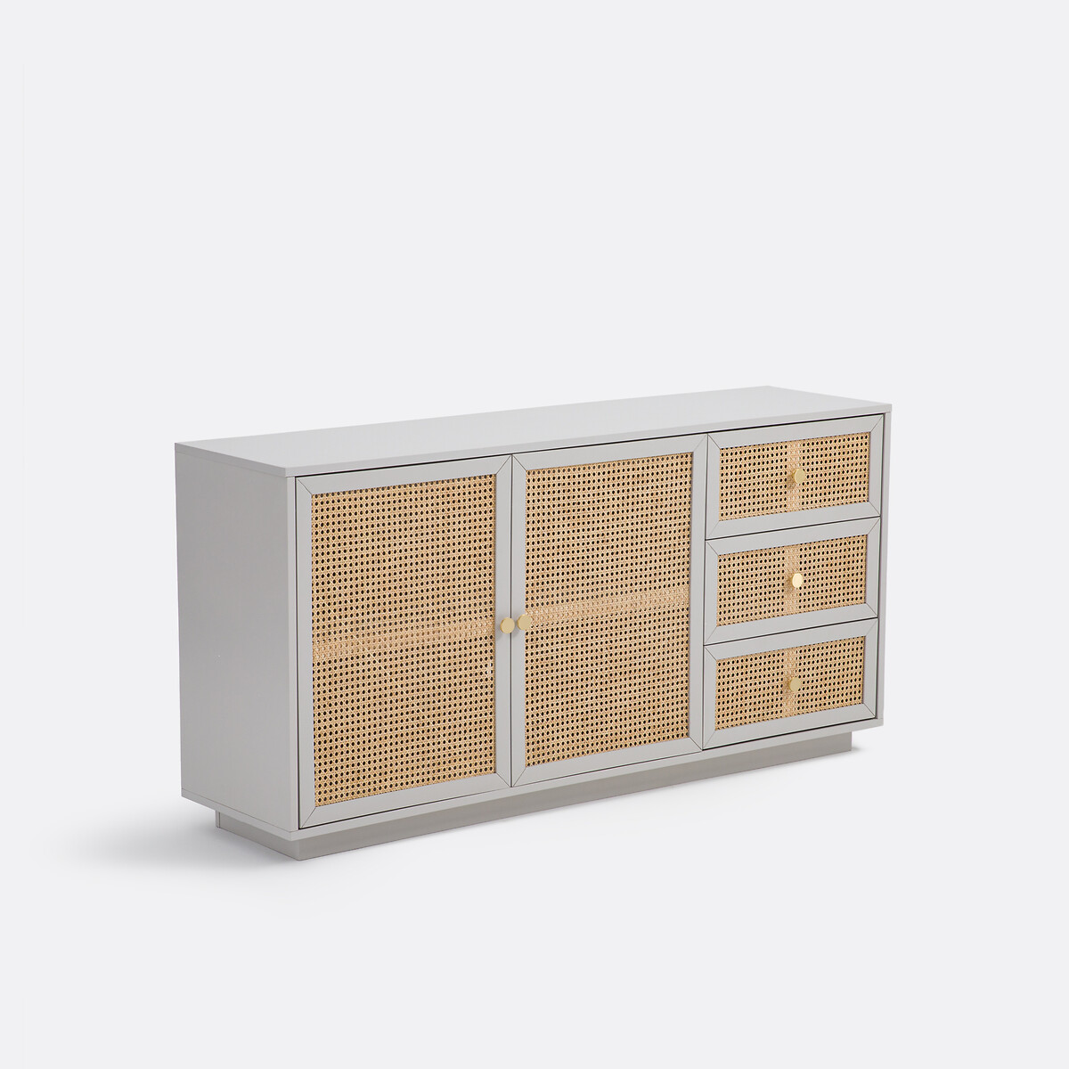 LA REDOUTE INTERIEURS<br>Móvel buffet 2 portas com 3 gavetas Paola