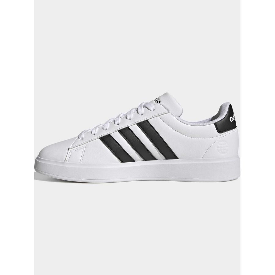 adidas Chaussures Court Cloudfoam Comfort - Blanc/Noir