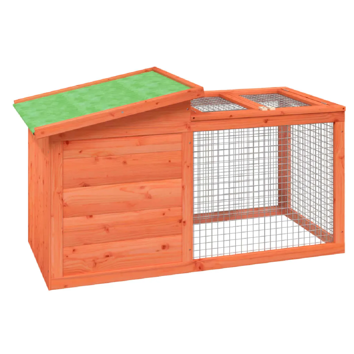 vidaXL Clapier 100,5x54x55 cm Bois de pin