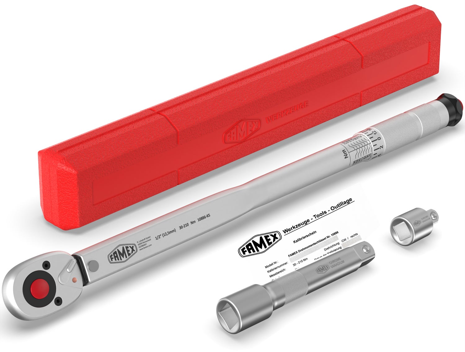 FAMEX 10886-KS Momentsleutel 1/2