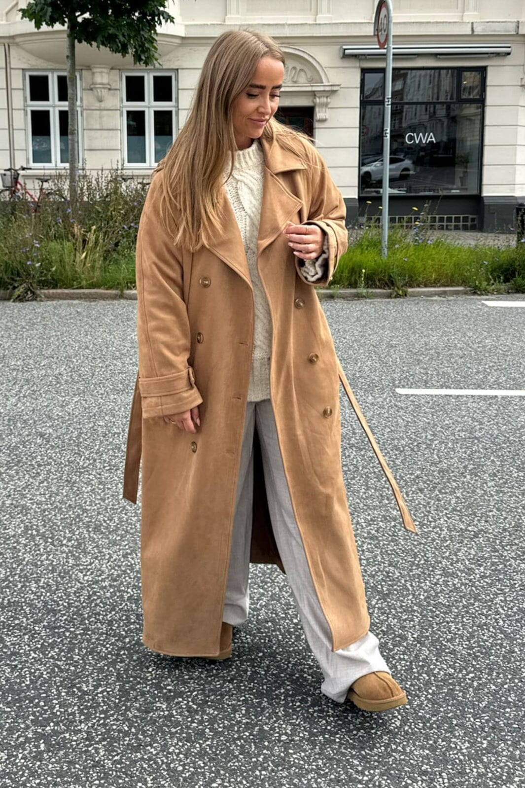 BYIC Tillieic Trenchcoat tan tan