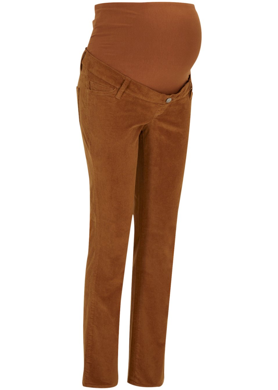 Pantalon de grossesse en velours côtelé extensible