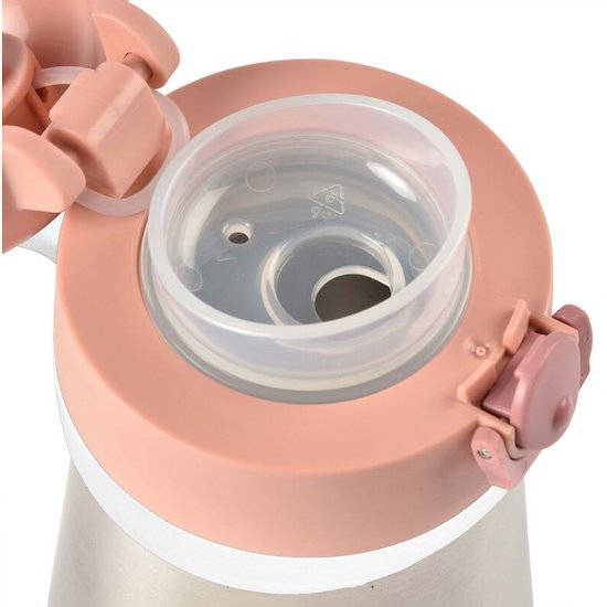 Gourde inox   Old Pink        de               Béaba