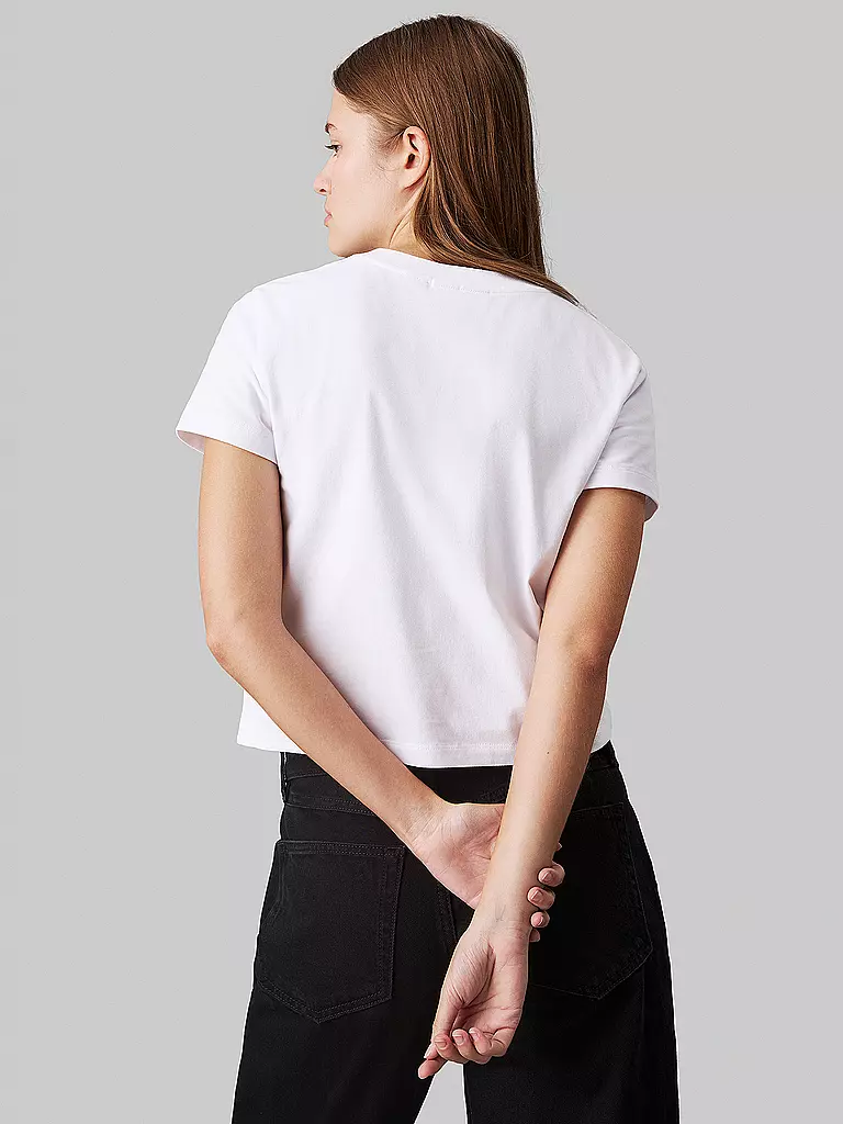 CALVIN KLEIN JEANS T-Shirt weiss