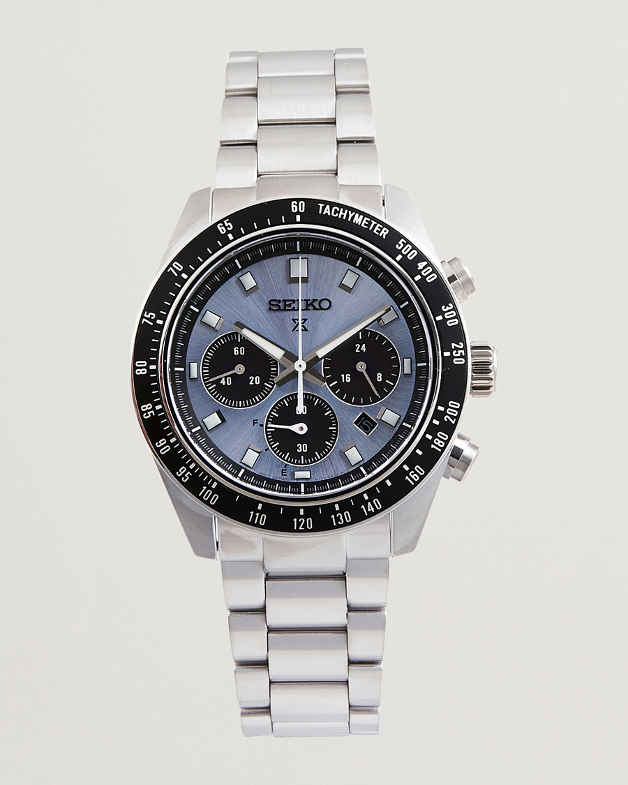 Seiko Prospex Chronograph Steel 41mm Blue Dial