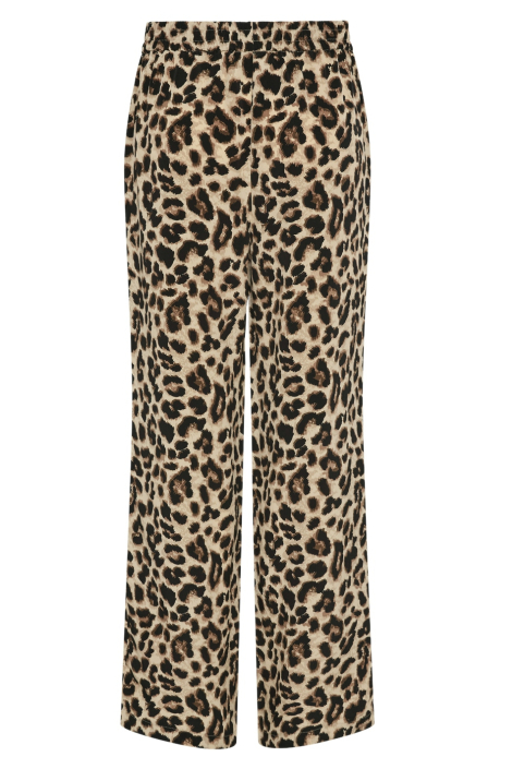 Pieces bruine dames broek