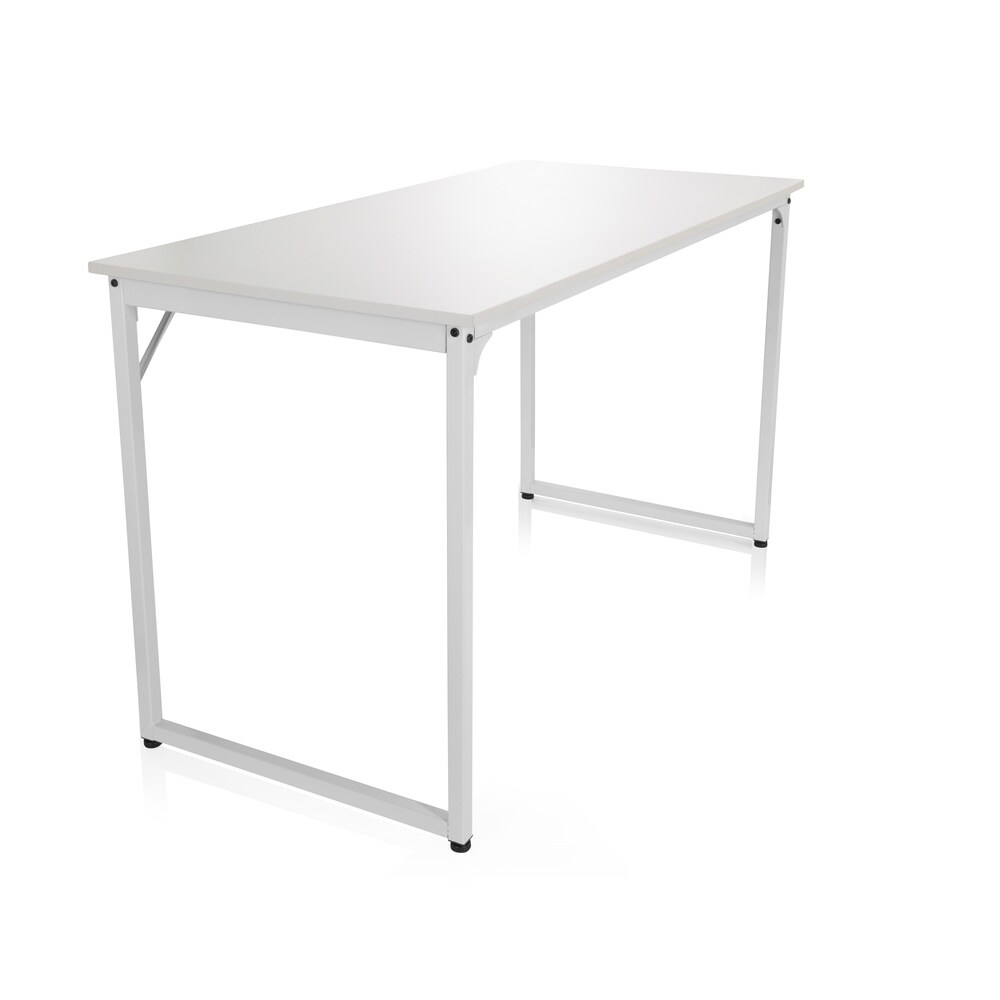 Schreibtisch WORKSPACE II Melaminharzbeschichtete Spanplatte, Gestell pulverbeschichteter Stahl hjh OFFICE