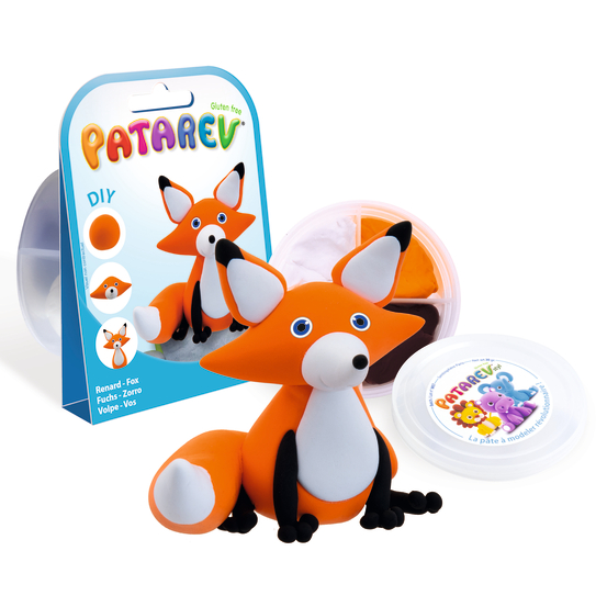 Kit de modelage Patarev - Pocket Renard à modeler