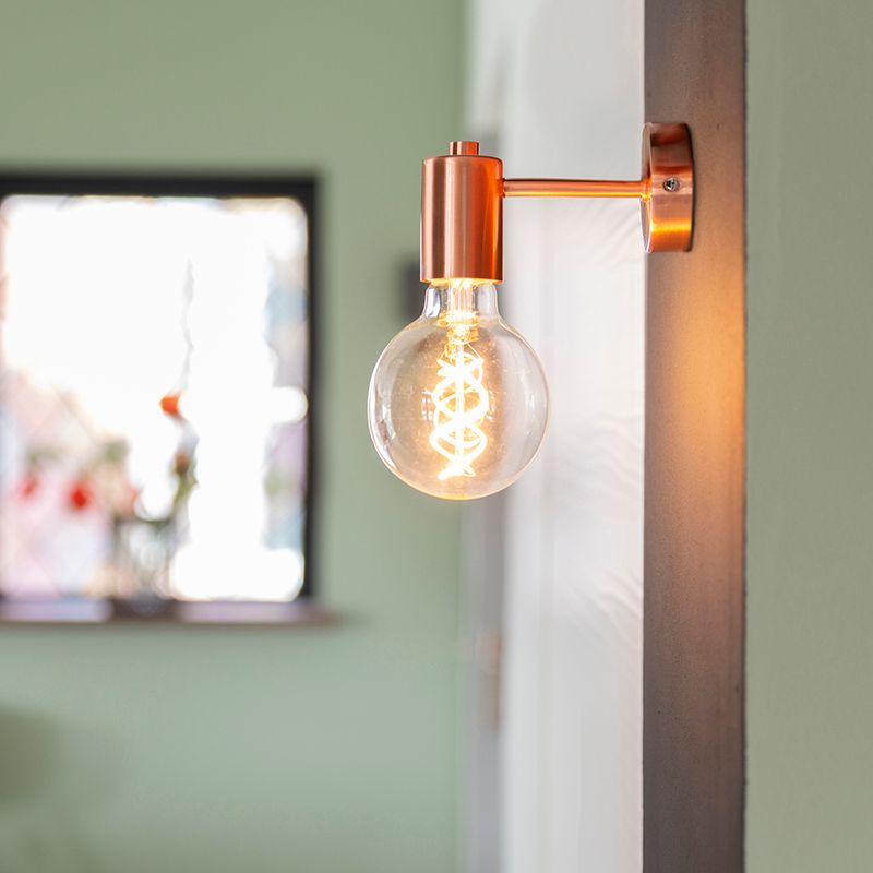 Art deco wandlamp koper kantelbaar - Facil