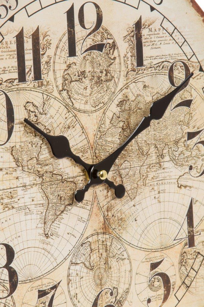 Wanduhr WASMUT - mehrfarbig - 34 cm