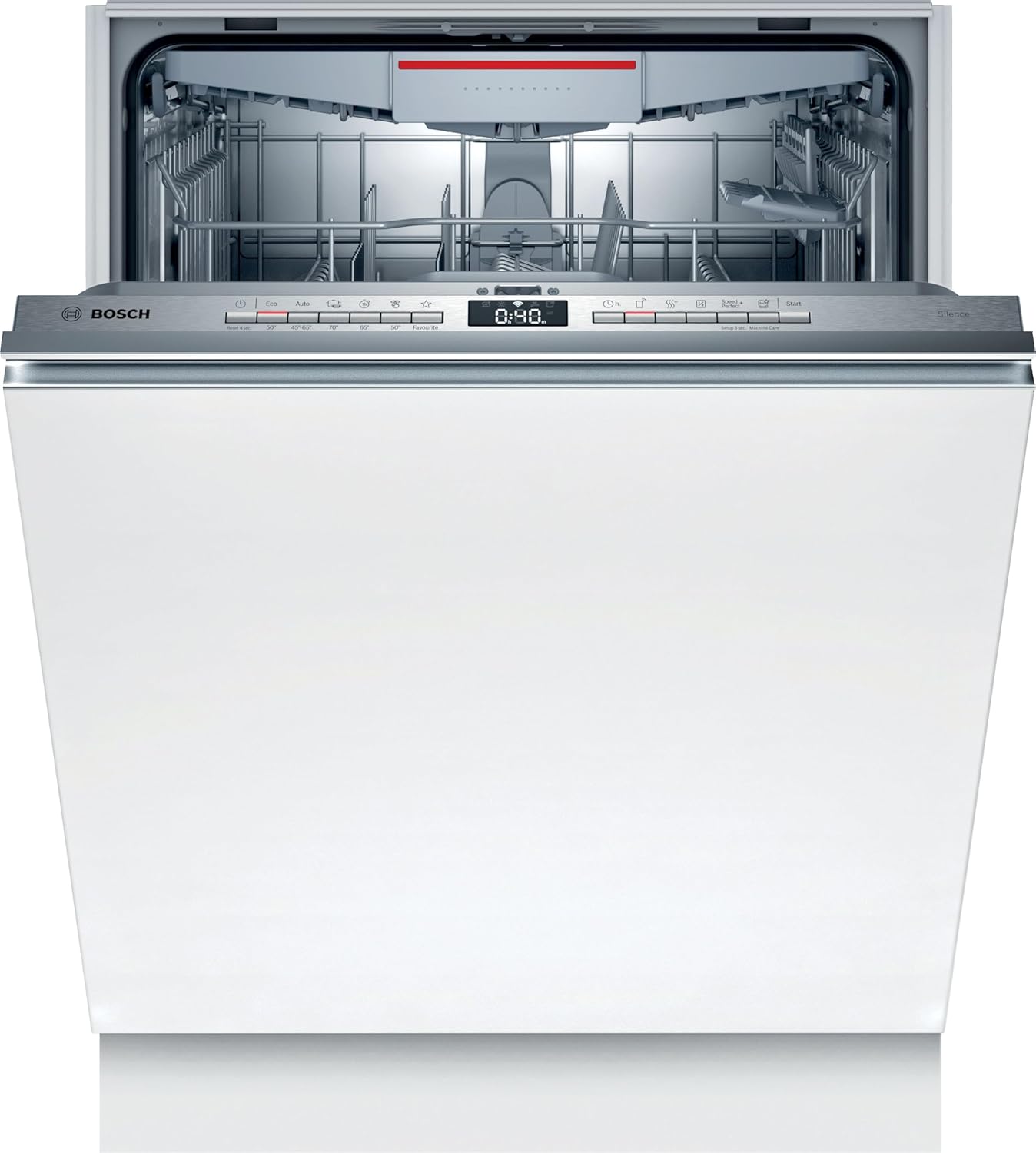 Bosch SMV4HVX45E - Série 4, Lave-vaisselle intégrable - 60cm - Home Connect - 13 couverts - Moteur EcoSilence