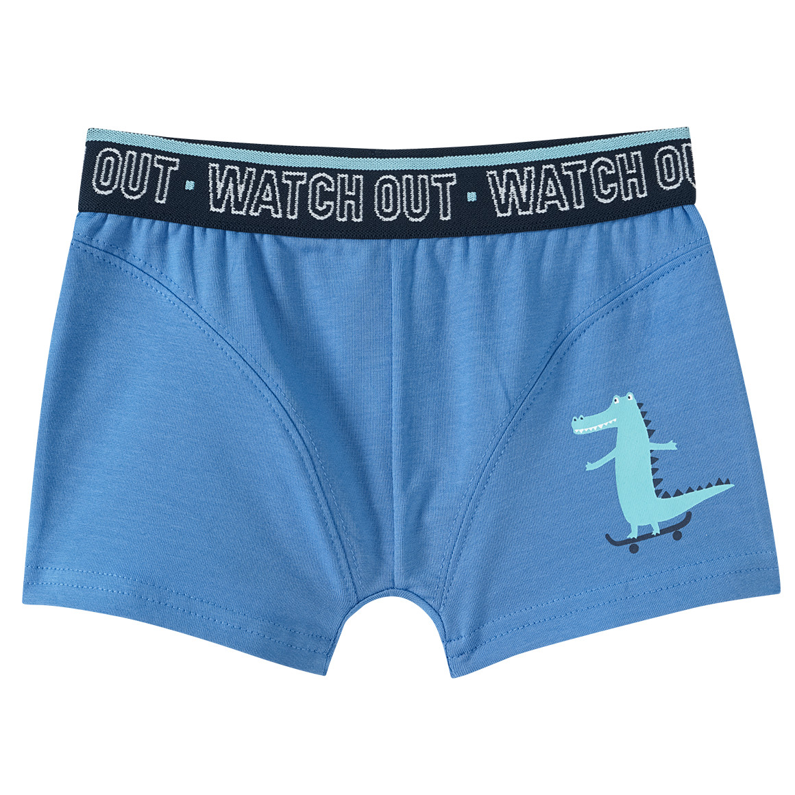 Topolino 3 Jungen Boxer mit Prints blau / dunkelblau / hellgrau