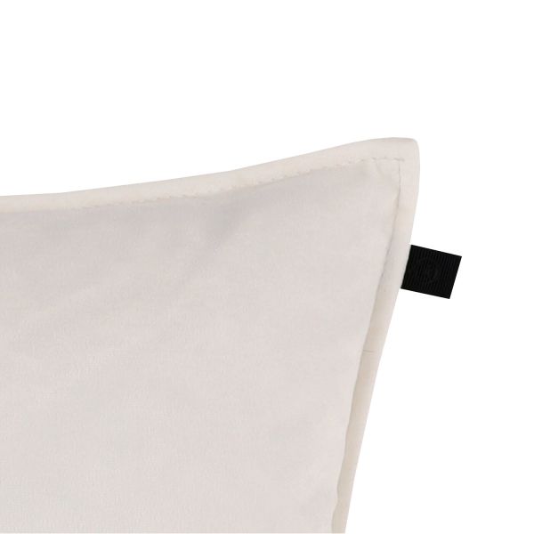 Overseas Middlestitch Kussen – 40 x 60 cm - Velours – Beige