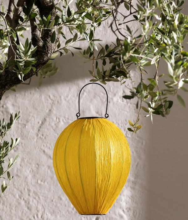 Dehner Solar-Laterne Kaja, ca. Ø27/H33 cm