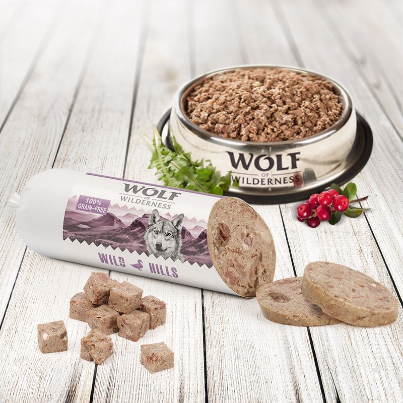 Wolf of Wilderness Adult Saucisse 6 x 400 g