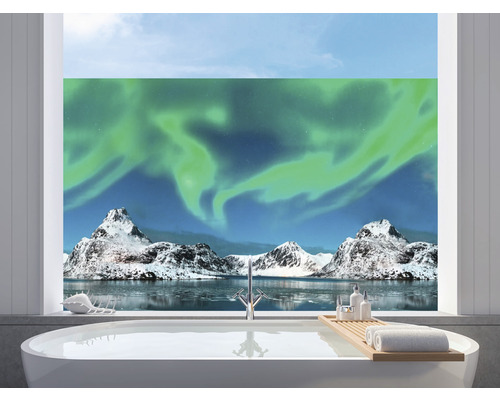 Raamfolie Venilia Vitrostatisch Noorderlicht 67,5x150 cm