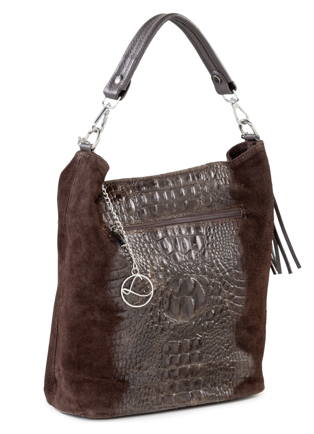 Laurina Tasche aus Kalb-Veloursleder