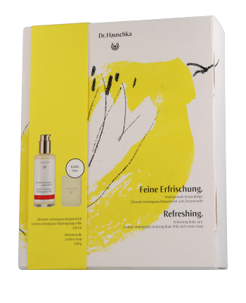 Dr. Hauschka Body Care Pflegeset mit Lemongrass Body Milk 145ml-100g