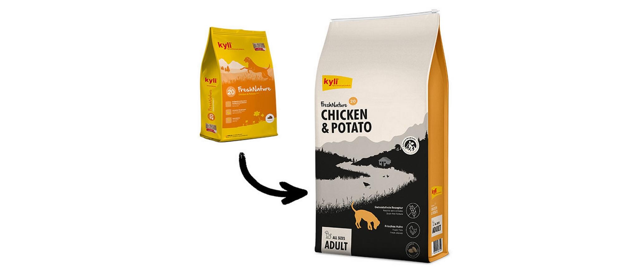 Trockenfutter FreshNature Nr. 20 Chicken, 12 kgAlleinfuttermittel für ausgewachsene Hunde