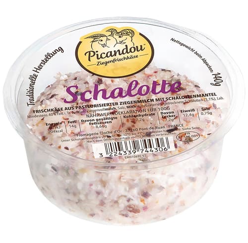 Picandou Ziegenkäse Schalotten