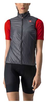 Veste coupe Vent sans manches Femme Castelli Aria Gris
